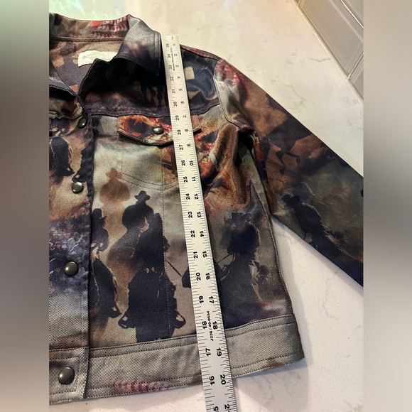Equestrian Designs Santa Barbara Horse Rodeo Print  Jacket Beautiful RARE!!😍 - Picture 11 of 13